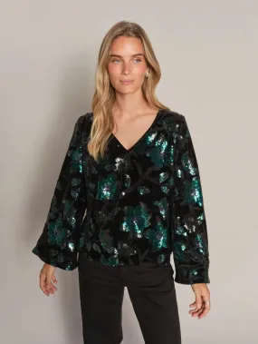 Lizza Tinsel Blouse